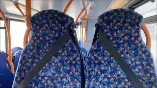 [WHEELSPIN] Route 49 Stagecoach Bluebird ADL Trident 2 Enviro400 19376 (SV58 BNA)