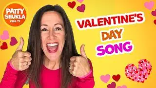 Valentine's Day Song for Children (Official Video) by Patty Shukla | Sign Language with Kids