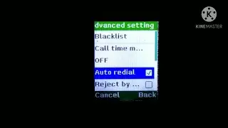 Karbonn Ku3 Power Auto Redial Setting