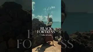 Black fortress , galle , sri lanka travel girl - things to do in galle - places to visit - vintage