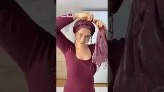 &laquo;Королева Востока&raquo; #irenebutsch #fashion #fashiontricks #scarf #schal #orient #berry