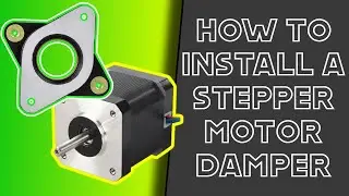How to install a stepper motor damper to make your 3d printer quieter  | Longer lk4 |