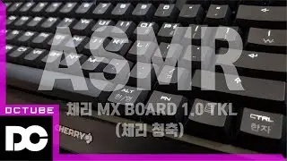 [ASMR] CHERRY MX BOARD 1.0 TKL 기계식 키보드 타건음 소리 (체리 청축)