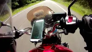 Honda CB900F 919 Hornet Top Speed (GPS)