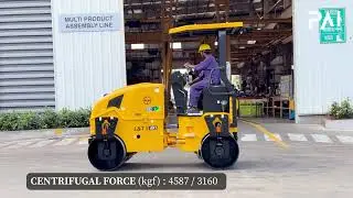 L&T Mini Compactor 491 | Compact Power for Road & Soil Compaction
