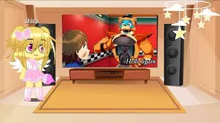 Fnaf 1 reacts to hello again/ part 69