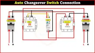Auto Changeover Switch Connection @LearningEngineering