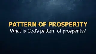 2026 January Series : “PROSPEROUS NEW YEAR - PATTERN OF PROSPERITY
