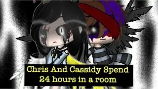 Chris And Cassidy Spend 24 hours in a room//Gacha Club//FNaF\\by: katy kary