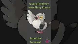 Pidove Shiny Reimagining! #pokemon #shiny #pokemonscarletviolet #shinypokemon