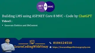 Video5 - LMS - Generate Entities, DbContext