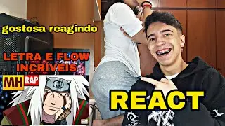 (Olha essa letra haha!) REACT - Tipo Jiraiya 🐸😈 (Naruto) | Style Trap | Prod. Sidney Scaccio | MHRAP