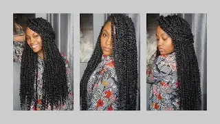 QUICKEST PASSION TWISTS EVER!! LAZY GIRL METHOD! | @MEEKFRO | JANET COLLECTION REVIEW