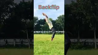 ✨Backflip combo 🔥| my first monkey jump + backhand spring + backflip combo 💪🏻 #shorts #motivation