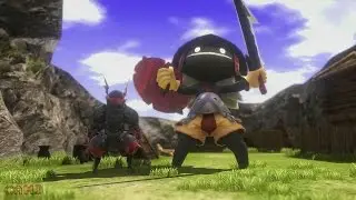 World of Final Fantasy [Boss - Bahamutian Commander & Giant Goblin]