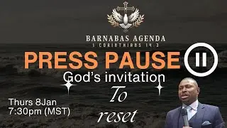 Press Pause: God's Invitation to Reset