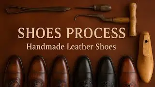 How Leather Shoes Are Made | Handmade Leather Shoe Making Process  Part 1