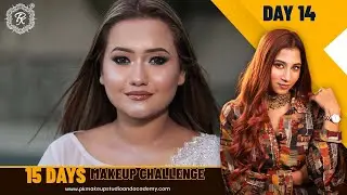 DAY 14 | 15 Days Makeup Challenge | Online Class | @pkmakeupstudio
