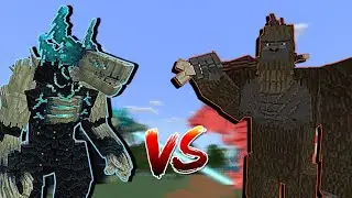 Wardenzilla Vs Kong 1973 | Minecraft pocket edition