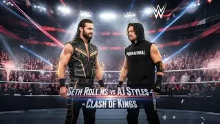 Seth Rollins vs AJ Styles &ndash; Clash of Kings | WWE 2K25 | Epic Dream Match
