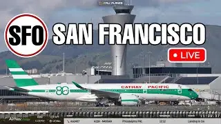 KSFO LIVE |  JAN 20, 2026 | SAN FRANCISCO INT AIRPORT  LIVE STREAM WEBCAM IRL