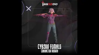 CYBORG | 3D Game Art Character Design | Game Art Outsourcing Studio