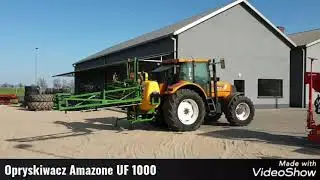MATEKS OPRYSKIWACZ AMAZONE UF 1000l 15m