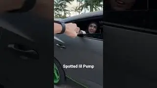 Spotted Lil Pump in his Lamborghini Urus