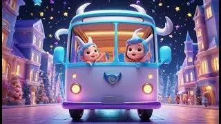The Unicorns on the Bus | Magical Song for Kids | Fantasy Nursery Rhyme