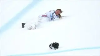 Lindsey Vonn injures knee 1 week before Olympics