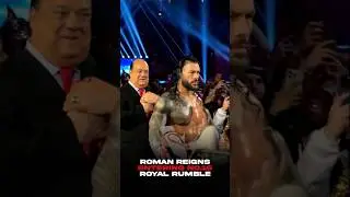 Triple chief entering on royal rumble #royalrumble2025 #romanreigns #otc