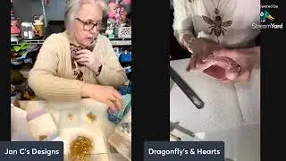 Resin pendants-Duo Live