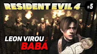 PASSANDO SUFOCO PARA PROTEGER A GURIA - Resident Evil 4 (2005) Gameplay - Part 5