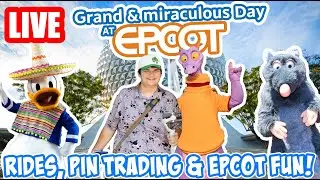 🔴Live: Morning at EPCOT! - Rides, Merchandise & Park Updates - Disney World Livestream