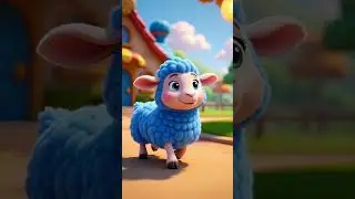 🌈 Learn Colors with Cute Sheep 🐑 | Kids Color Song #Shorts