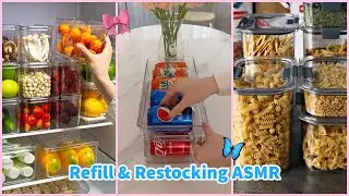 VLOG-62🎀Super long life ASMR Here Immersive storage snack desk refrigerators are immersed out House
