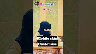 Custom Mobile Back Skin Design 😍 | Trending Phone Skin | Raza Mobile Ansing #mobileaccessories