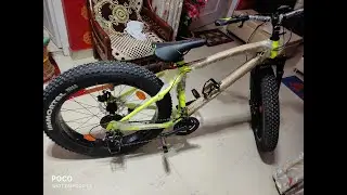 Hero Sprint Big daddy fat tyre cycle Unboxing and first Impression