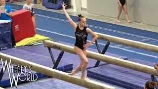 Whitney Bjerken Gymnastics Mock Meet | Balance Beam