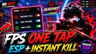 SCRIPT FPS ONE TAP - Aim Lock, Instant Kill & ESP Player | NO KEY