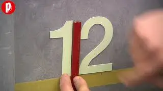GENERAL - Glow in the Dark house numbers