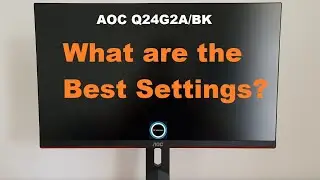 Лучшие настройки AOC Q24G2A/BK