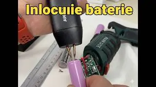 Cum se schimba bateria - Inlocuire/Schimbare acumulator filetanta PARKSIDE, scule de mana, LI-ION