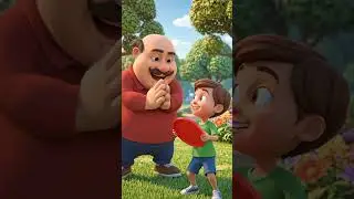 Cute Cartoon Baby Playtime Fun