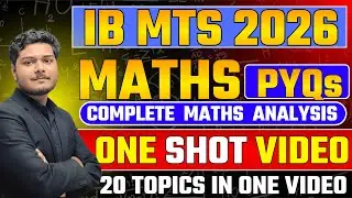 IB MTS MATHS MARATHON CLASS 2026 | IB MTS Complete Maths in One Video