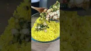 🦐💛 COUS COUS allo ZAFFERANO con GAMBERETTI e ZUCCHINE😍 #Shorts