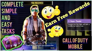 COD Mobile Golden Week: Challenge Accepted Complete All Tasks Earn Free Rewards Zeyna - Thunder
