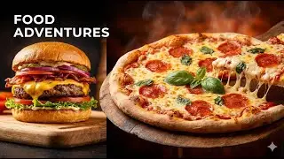 Restaurant food advertisement video in after effect