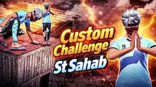 ST Sahab FF CUSTOM CHALLENGE 1vs2 #freefiremax #trending #video 
