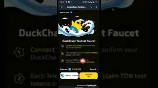 how to join Duck Chain testnet Airdrop #telegram #telegram airdrop #farming